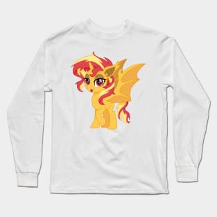 Sunset Shimmer bat pony Long Sleeve T-Shirt